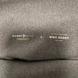 Women’s maternity grey bike shorts Old Navy